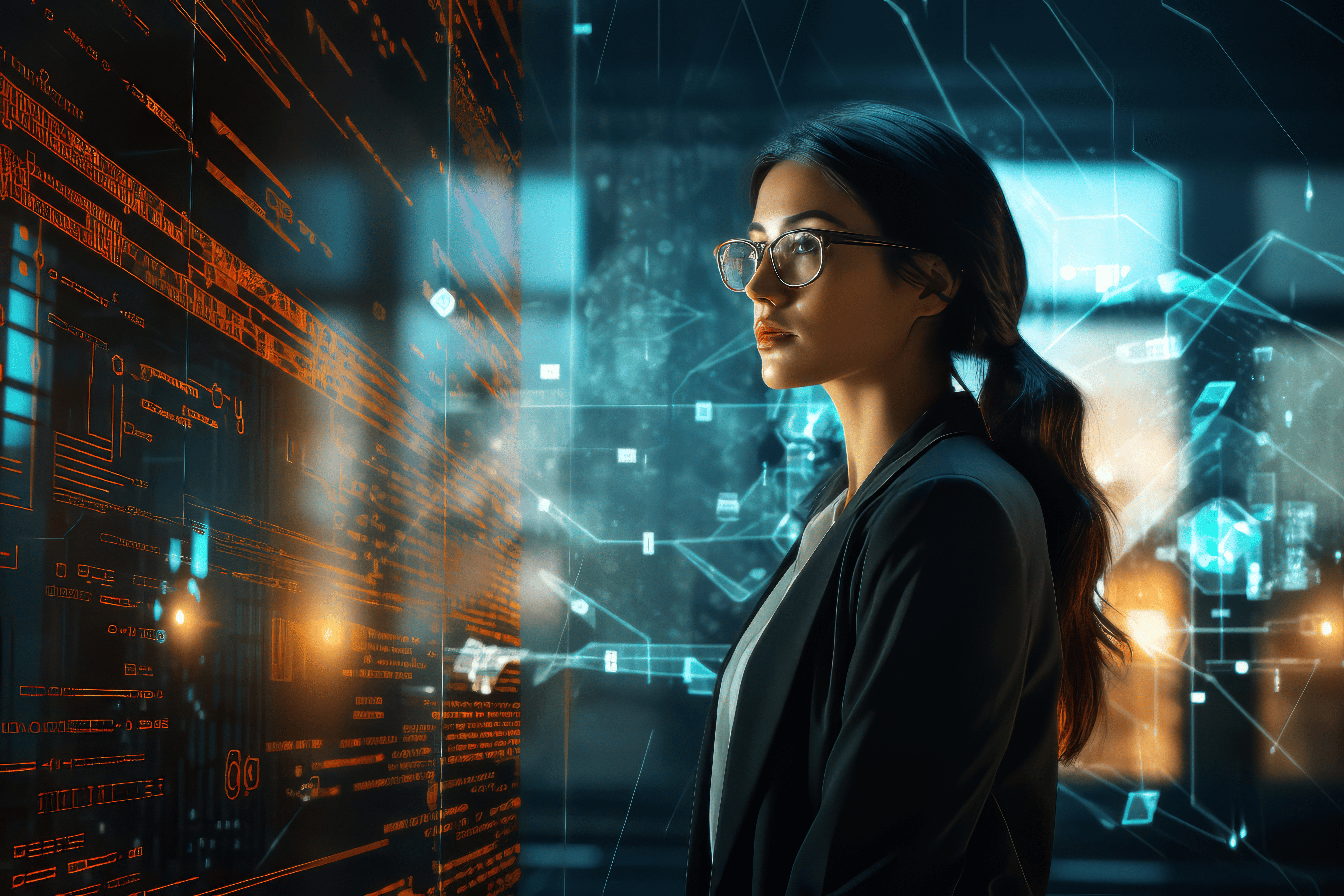 Tech themed image